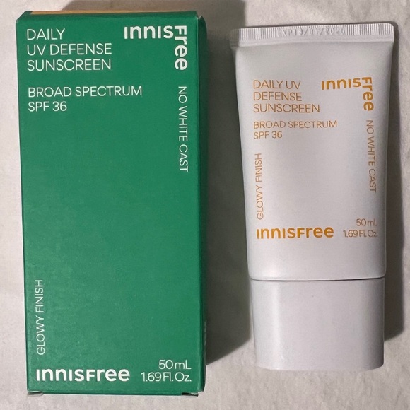 ☀️NIB☀️INNISFREE Daily UV Defense Invisible Broad Spectrum SPF 36 Sunscreen - Picture 2 of 11